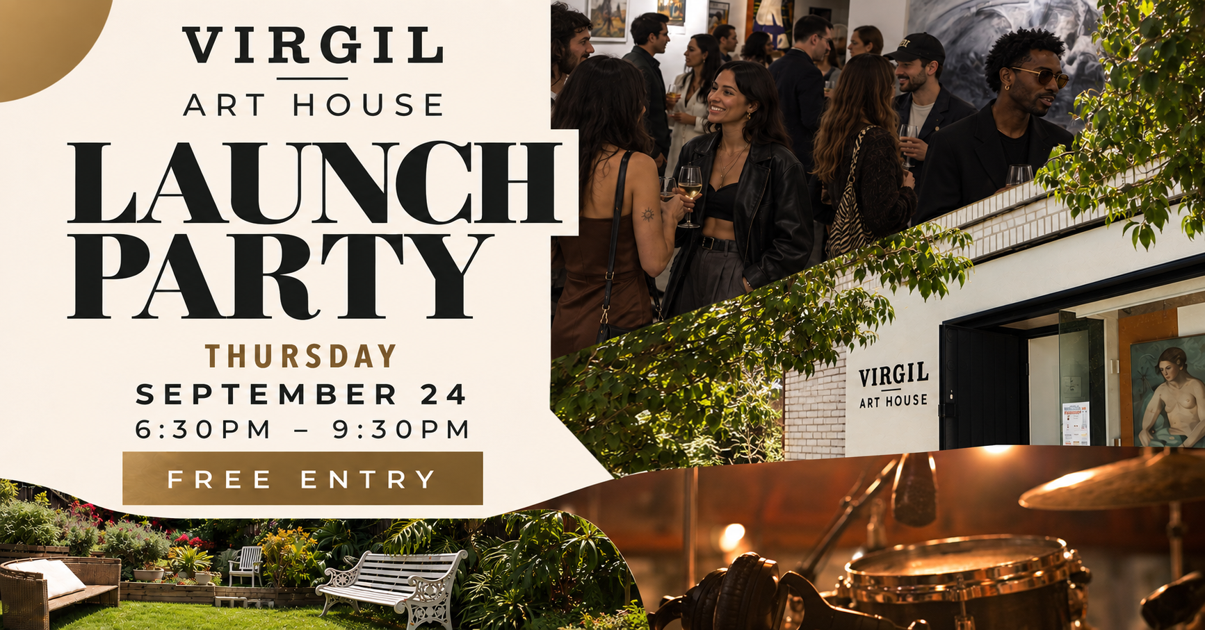 Join Us for the Grand Opening of Virgil Art House